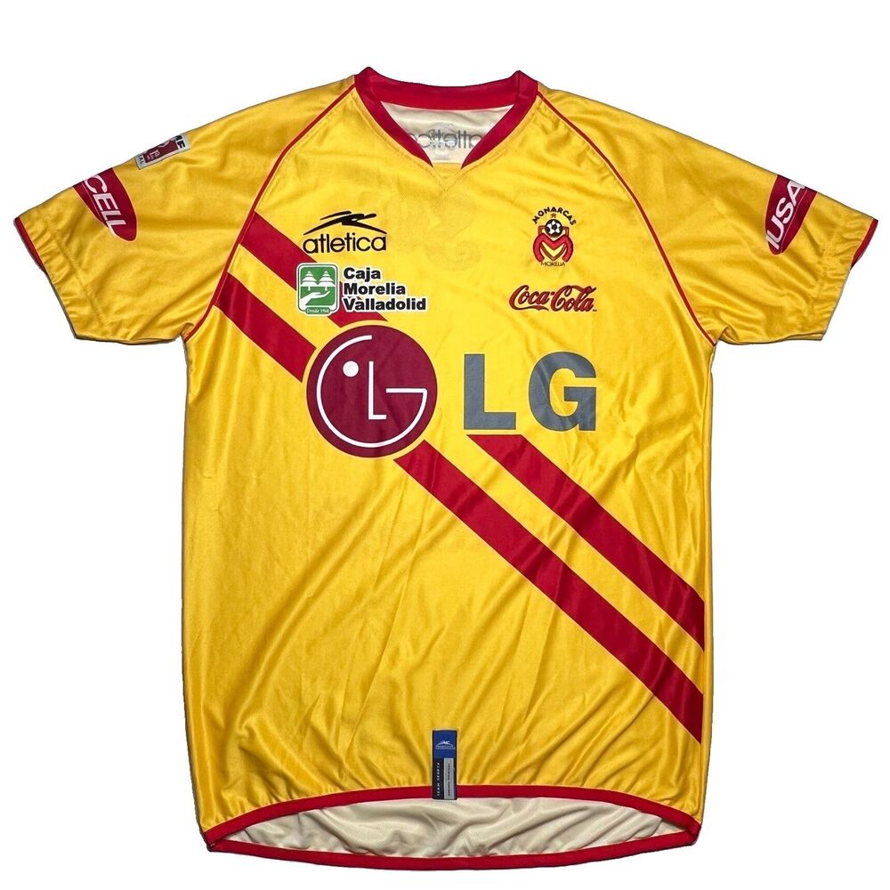 Atletica Monarcas Morelia 07/08 Men’s Alternate Soccer Jersey RARE Sz M Medium